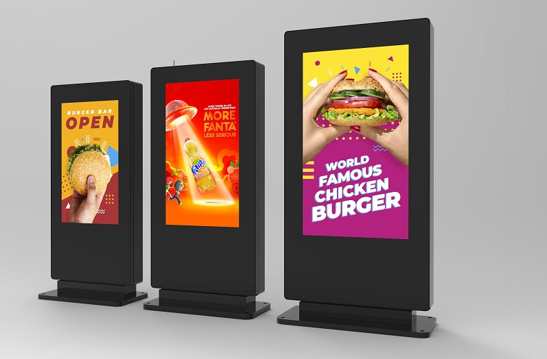 External Freestanding Digital Displays