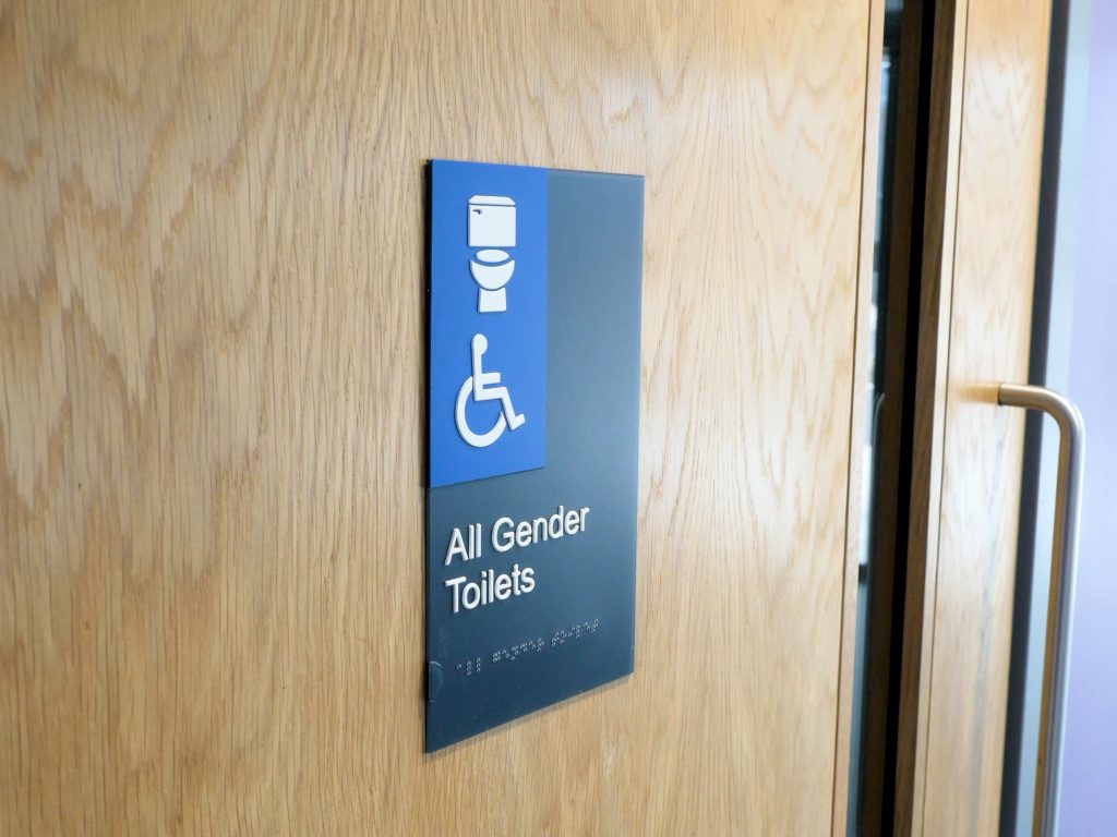 NHSGJ Accessible Signage All Gender Toilets