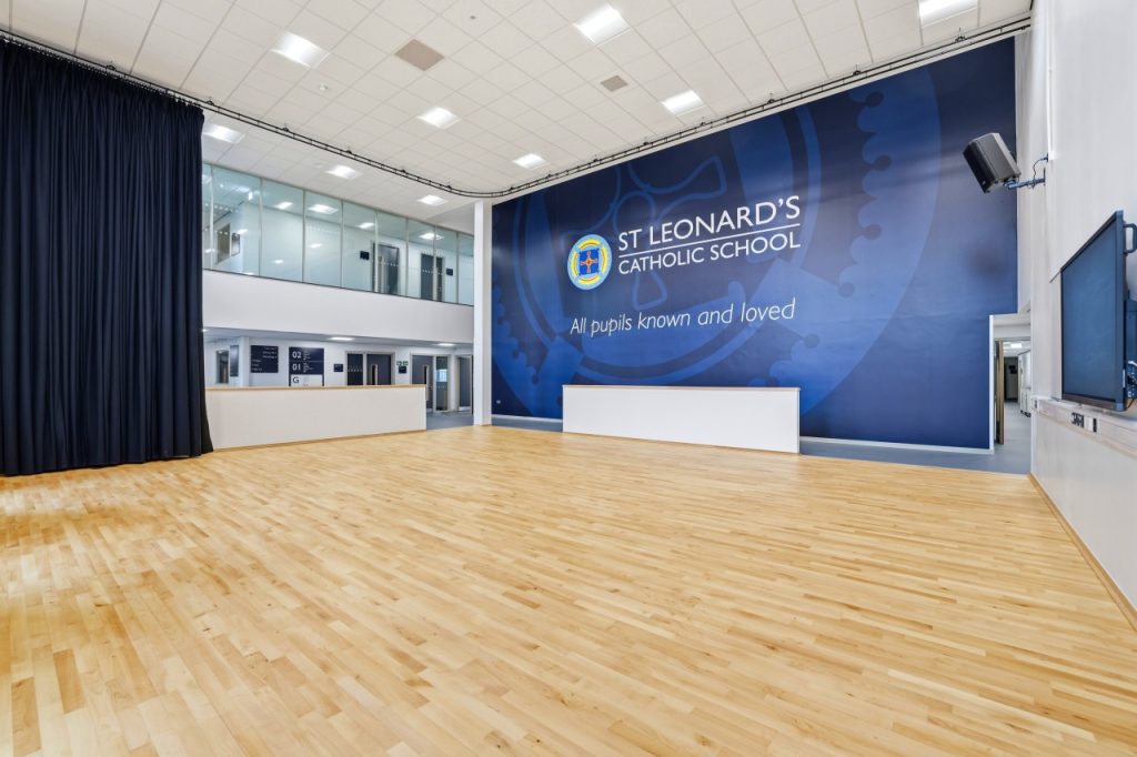 St Leonards Catholic School Signage